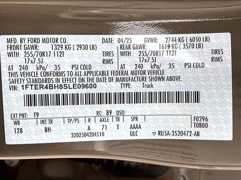 Used 2025 Ford Ranger XL w/ Trailer Tow Package image 33