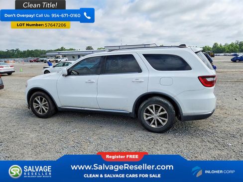 Used 2016 Dodge Durango Limited w/ Nav & Power Liftgate Group RWD image 3