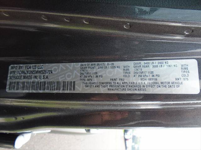 Certified 2021 Jeep Wrangler Unlimited Sport AWD/4WD image 19