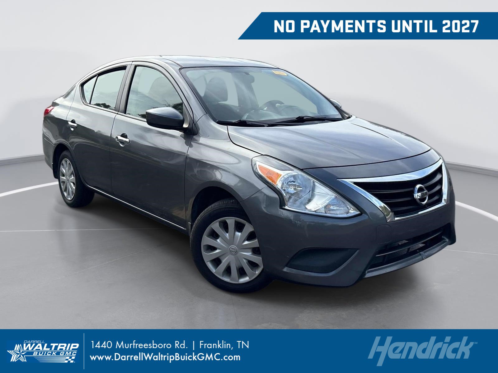 Used 2017 Nissan Versa SV FWD image 1