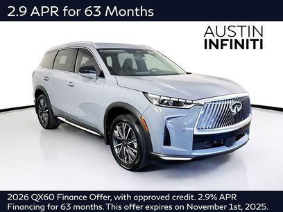 New 2026 INFINITI QX60 Luxe w/ Cargo Package