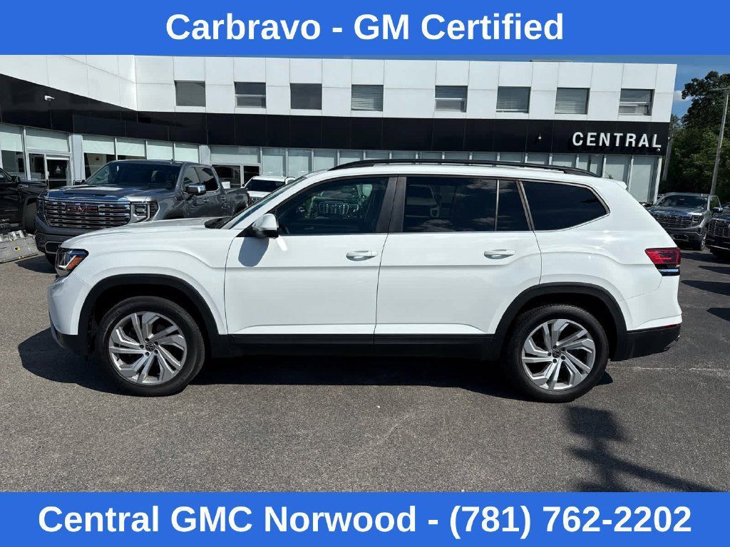 Used 2022 Volkswagen Atlas SE w/ Panoramic Sunroof Package AWD/4WD image 2