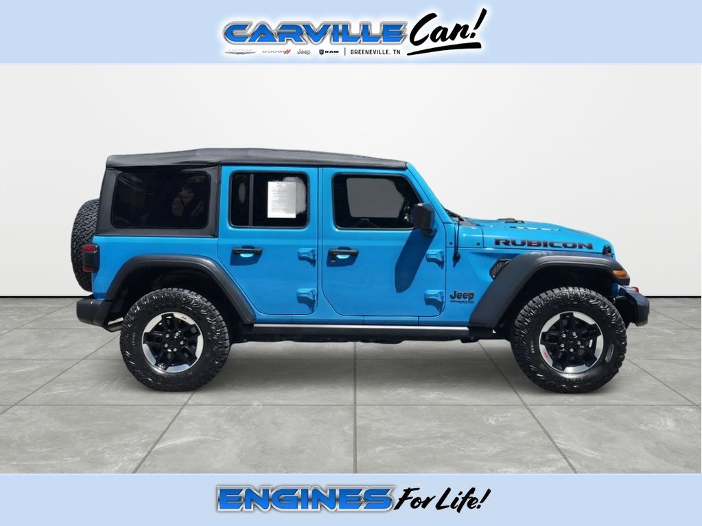 Used 2021 Jeep Wrangler Unlimited Rubicon w/ LED Lighting Group AWD/4WD image 3