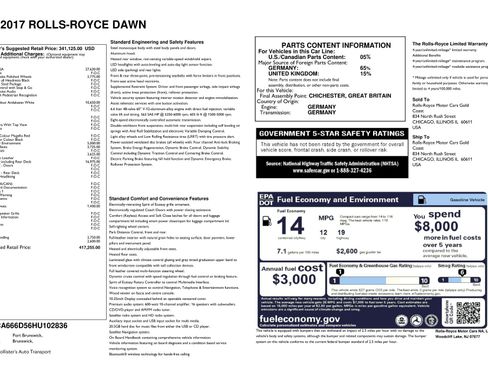 Used 2017 Rolls-Royce Dawn RWD image 6