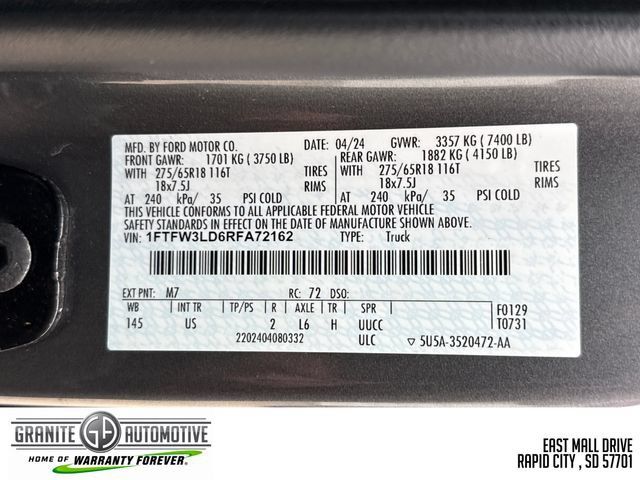 Used 2024 Ford F150 XLT w/ Mobile Office Package AWD/4WD image 29