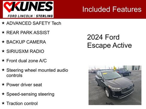 Used 2024 Ford Escape Active FWD image 2