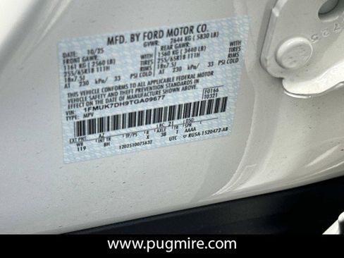 New 2026 Ford Explorer Active RWD image 33