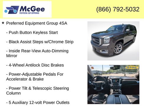 Used 2019 GMC Yukon SLT w/ Open Road Package AWD/4WD image 8