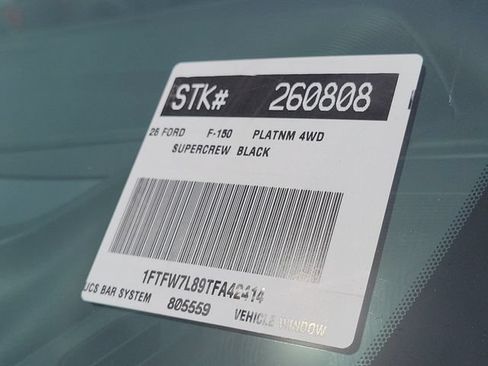 New 2026 Ford F150 Platinum w/ Equipment Group 702A High AWD/4WD image 30