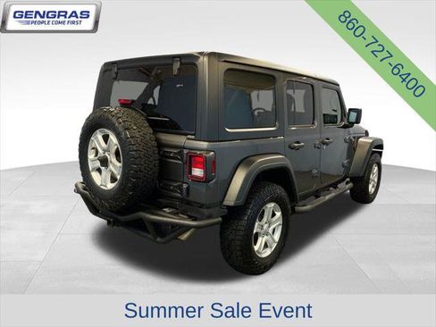 Certified 2022 Jeep Wrangler Unlimited Sport AWD/4WD image 8