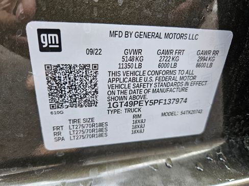 Used 2023 GMC Sierra 2500 AT4 w/ Gooseneck/5TH Wheel Package image 21