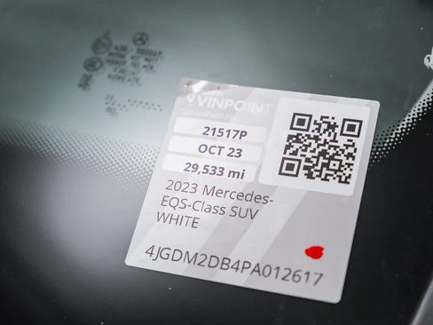 Certified 2023 Mercedes-Benz EQS 450+ SUV image 27