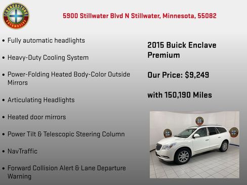 Used 2015 Buick Enclave Premium w/ Trailering Package AWD/4WD image 21