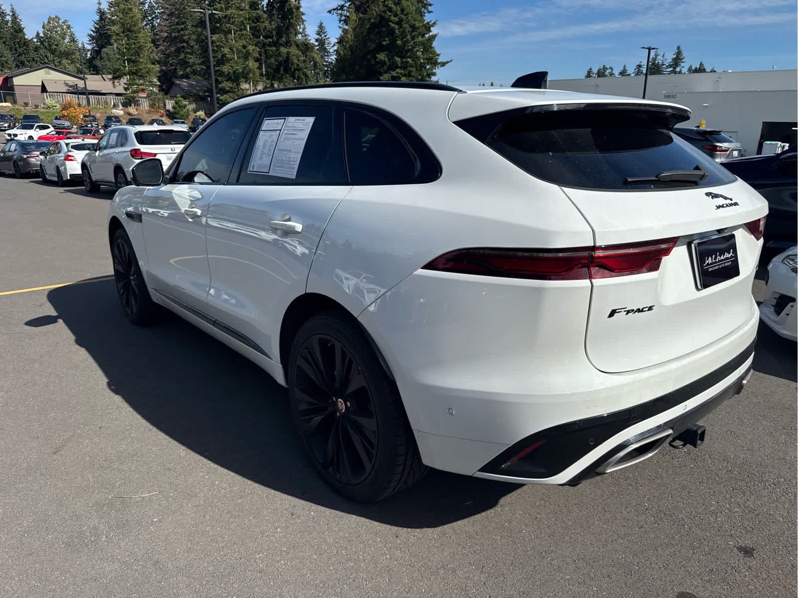 Used 2021 Jaguar F-PACE R-Dynamic S AWD/4WD image 4