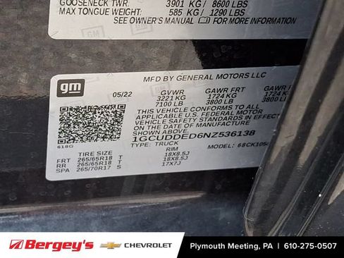 Certified 2022 Chevrolet Silverado 1500 LT AWD/4WD image 29