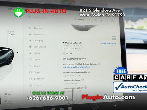 Used 2022 Tesla Model 3 Long Range AWD/4WD image 2