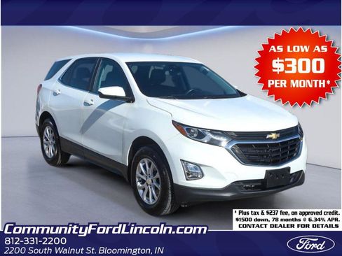 Used 2021 Chevrolet Equinox LT image 1