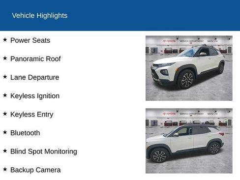 Used 2021 Chevrolet TrailBlazer ACTIV w/ Sun and Liftgate Package AWD/4WD image 2