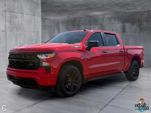 Certified 2025 Chevrolet Silverado 1500 Custom w/ Turbomax Blackout Package image 2