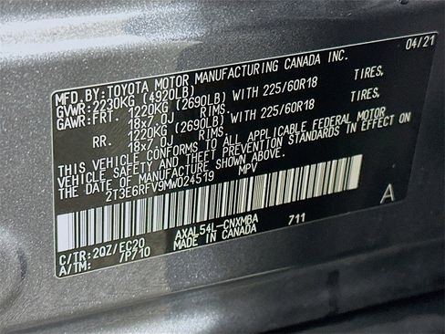 Used 2021 Toyota RAV4 XSE image 34