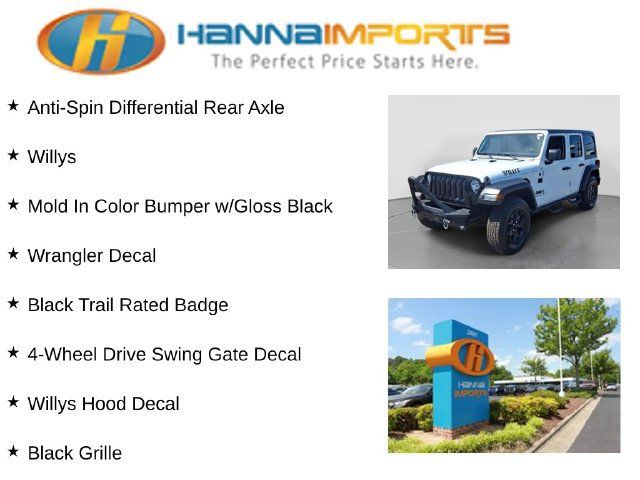 Used 2021 Jeep Wrangler Unlimited Sport AWD/4WD image 22