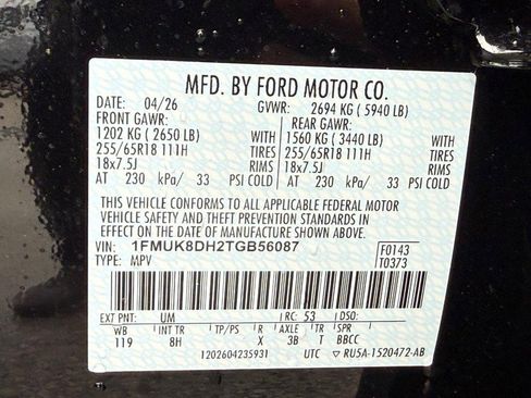 New 2026 Ford Explorer Active AWD/4WD image 20
