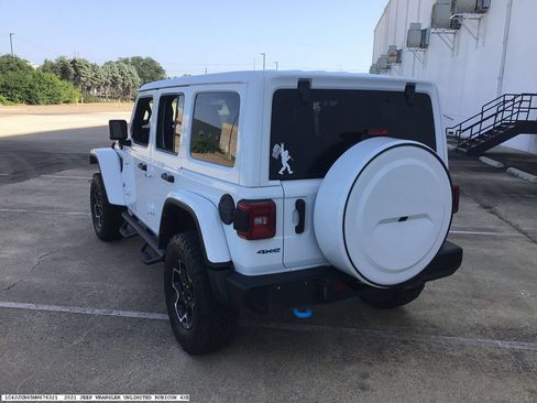 Used 2021 Jeep Wrangler Unlimited Rubicon 4xe w/ Cold Weather Group AWD/4WD image 4
