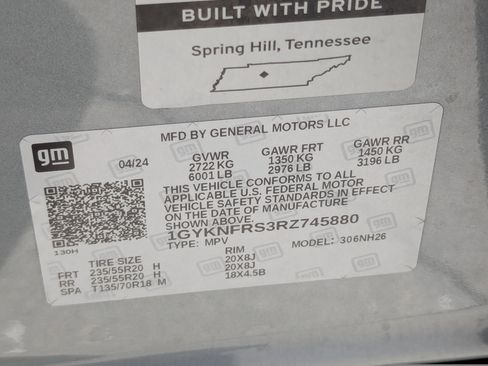 Certified 2024 Cadillac XT5 Premium Luxury w/ Platinum Package AWD/4WD image 32
