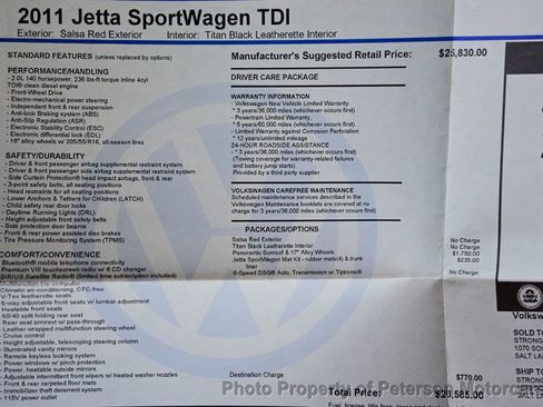 Used 2011 Volkswagen Jetta TDI image 51