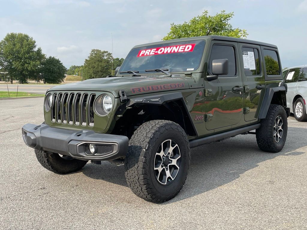 Used 2022 Jeep Wrangler Unlimited Rubicon w/ Cold Weather Group AWD/4WD image 3