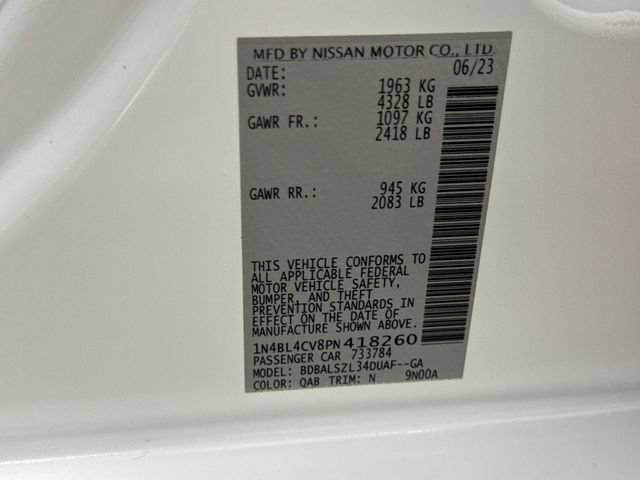 Used 2023 Nissan Altima 2.5 SR w/ SR Premium Package FWD image 29
