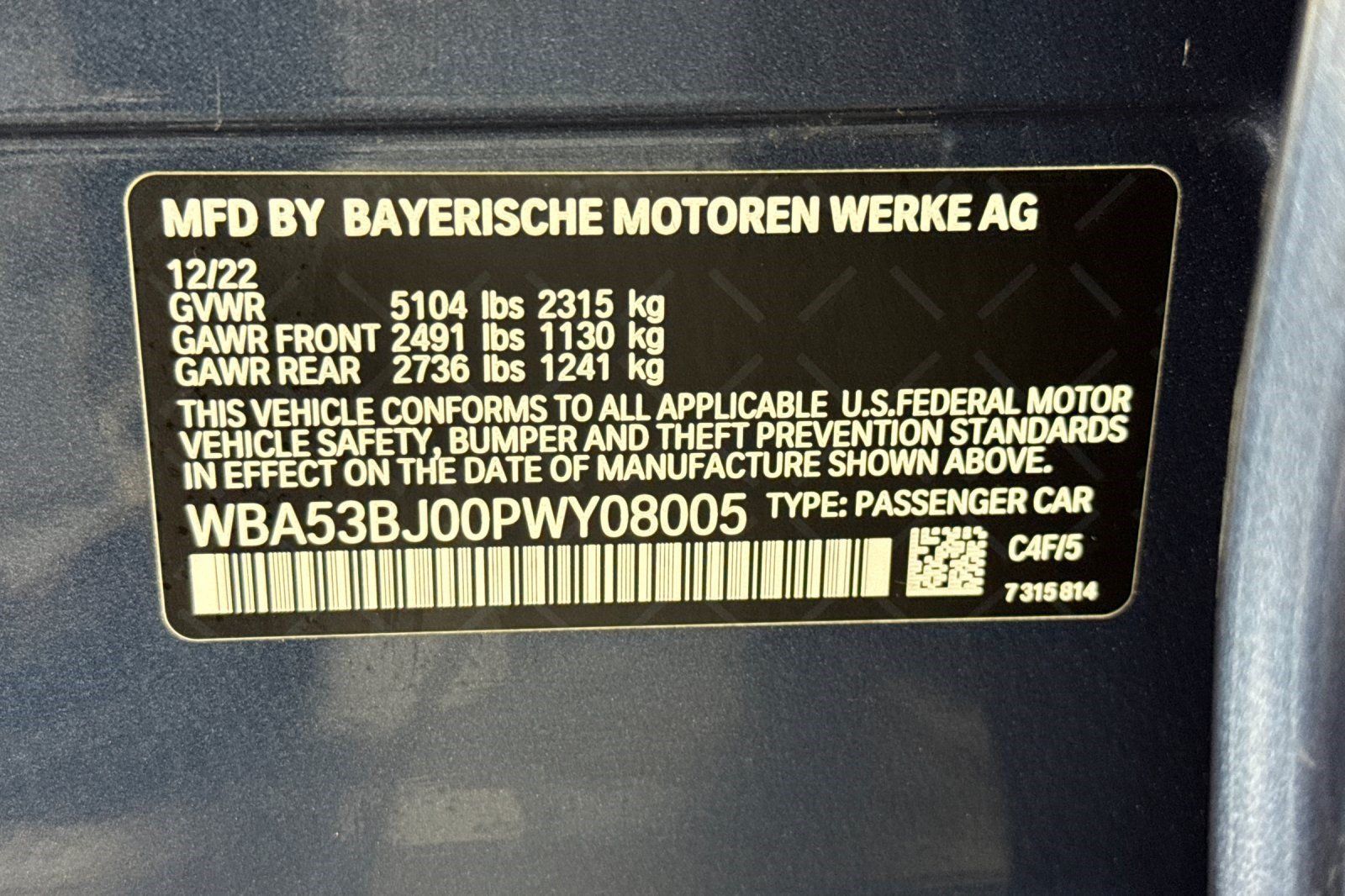 Used 2023 BMW 540i w/ M Sport Package RWD image 28