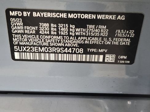 Used 2024 BMW X7 xDrive40i w/ M Sport Package AWD/4WD image 31