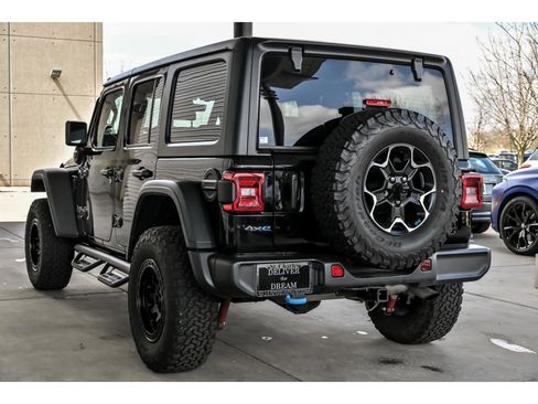 Used 2022 Jeep Wrangler Unlimited Rubicon 4xe w/ Cold Weather Group image 6