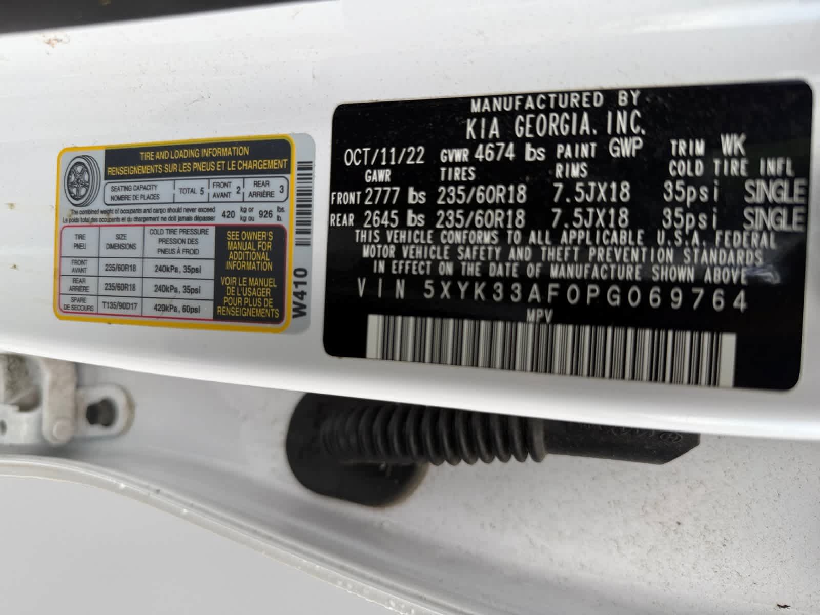 Used 2023 Kia Sportage EX FWD image 25