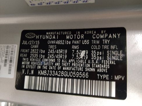 Used 2016 Hyundai Tucson Limited FWD image 33