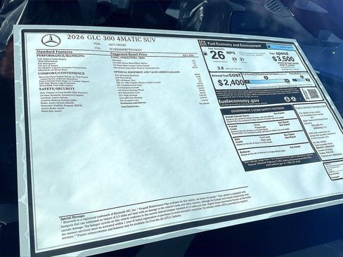 New 2026 Mercedes-Benz GLC 300 4MATIC image 12