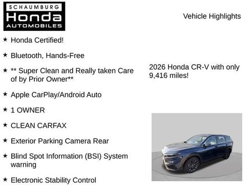 Used 2026 Honda CR-V EX-L image 14