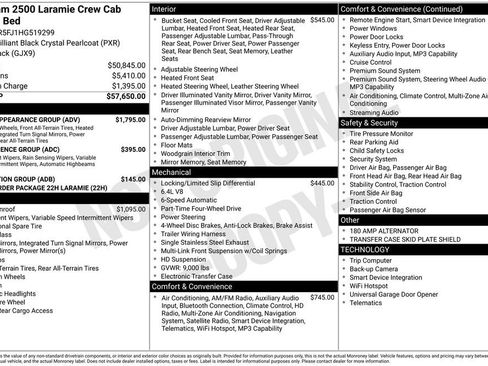 Used 2017 RAM 2500 Laramie w/ Sport Appearance Group image 42