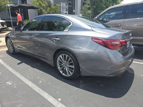 Used 2018 INFINITI Q50 Luxe w/ Essential Package (3.0T Luxe) RWD image 3