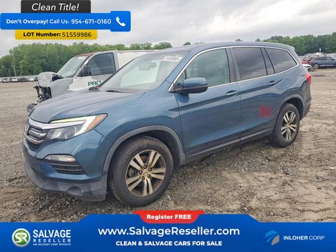 Used 2017 Honda Pilot EX-L image 1