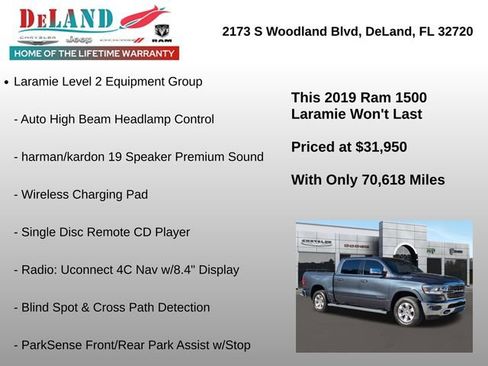 Used 2019 RAM 1500 Laramie image 12