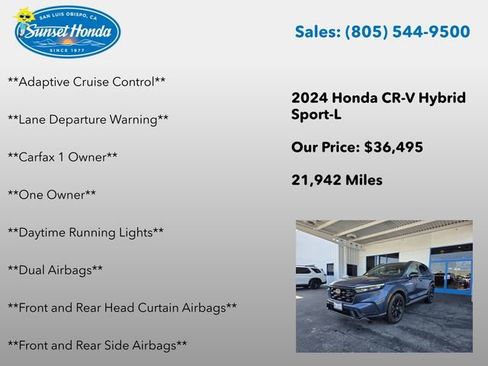 Used 2024 Honda CR-V Sport-L image 7