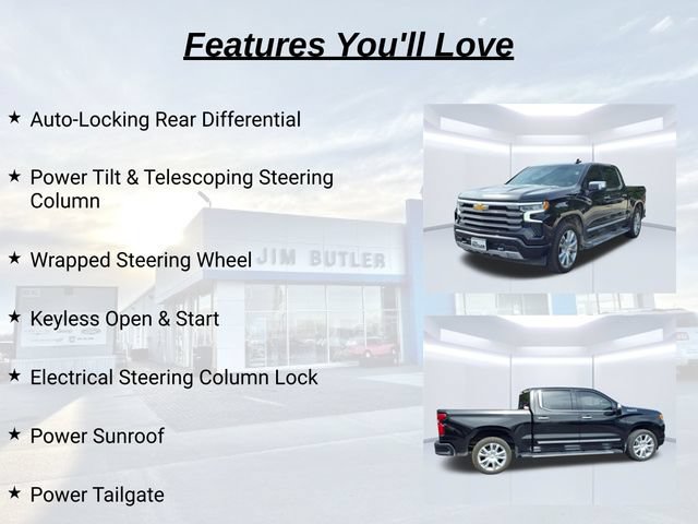 Used 2024 Chevrolet Silverado 1500 High Country w/ High Country Premium Package AWD/4WD image 34