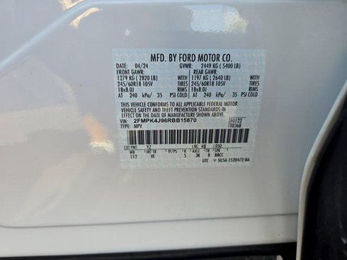 Certified 2024 Ford Edge SEL w/ Convenience Package AWD/4WD image 27