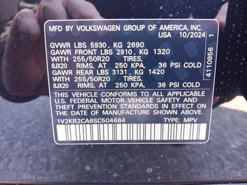 Used 2025 Volkswagen Atlas SE w/ Panoramic Sunroof Package image 31