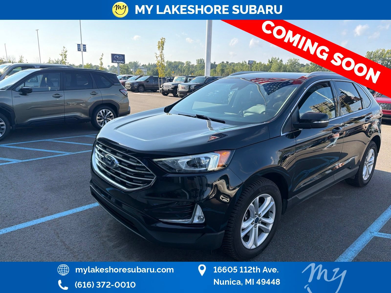 Used 2020 Ford Edge SEL w/ Cold Weather Package AWD/4WD image 3