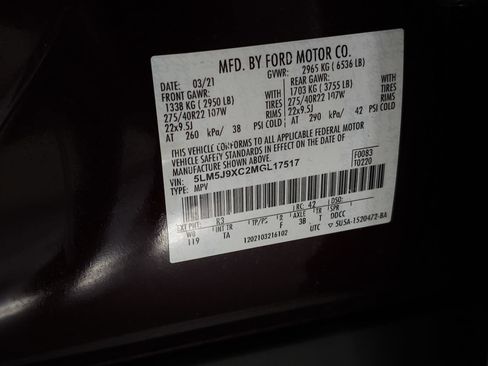 Used 2021 Lincoln Aviator Black Label AWD/4WD image 40