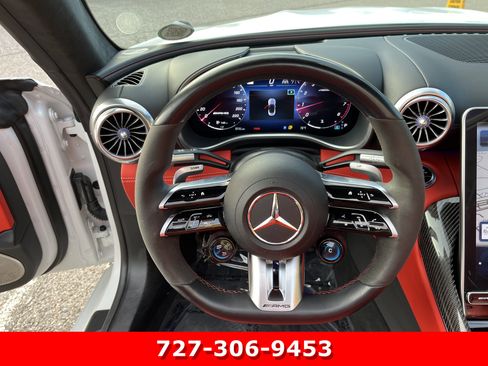 Certified 2022 Mercedes-Benz SL 63 AMG 4MATIC w/ AMG Aerodynamic Package image 19