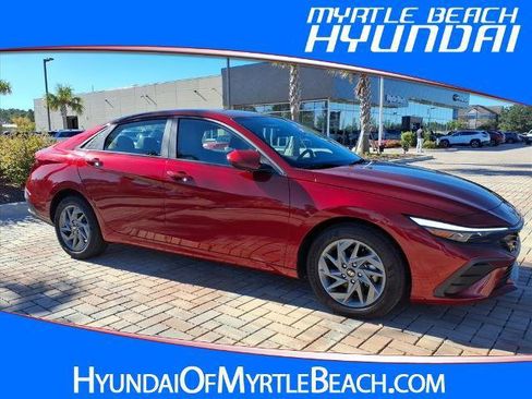 Certified 2024 Hyundai Elantra Blue FWD image 1